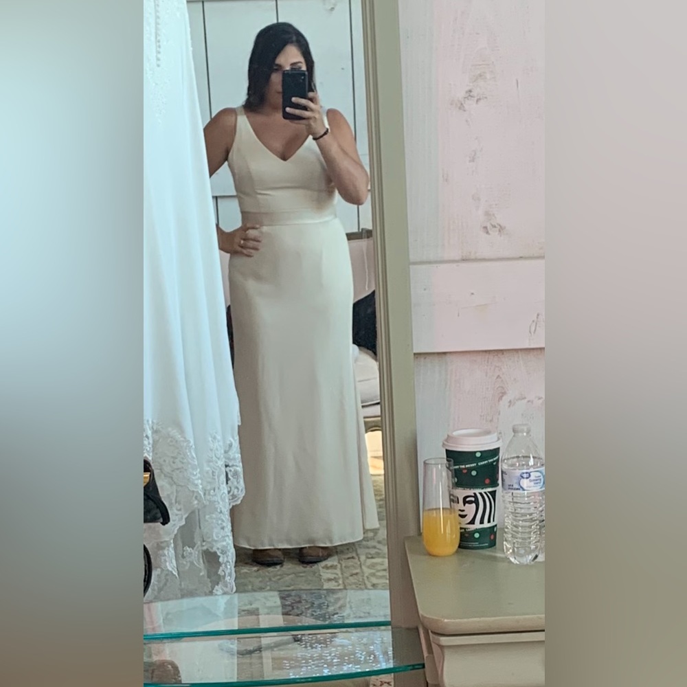 Vera want bridesmaid dress